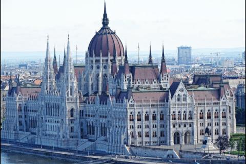 Здание парламента Венгрии, Будапешт, Венгрия